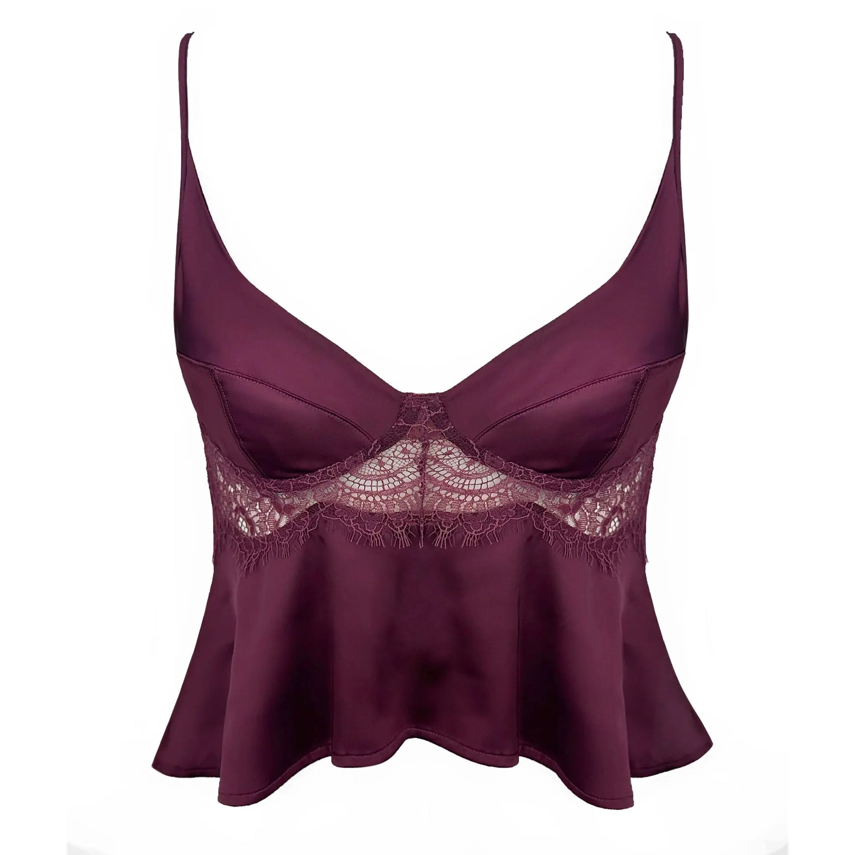 Moonstruck Camisole Velvet - Monique Morin Lingerie