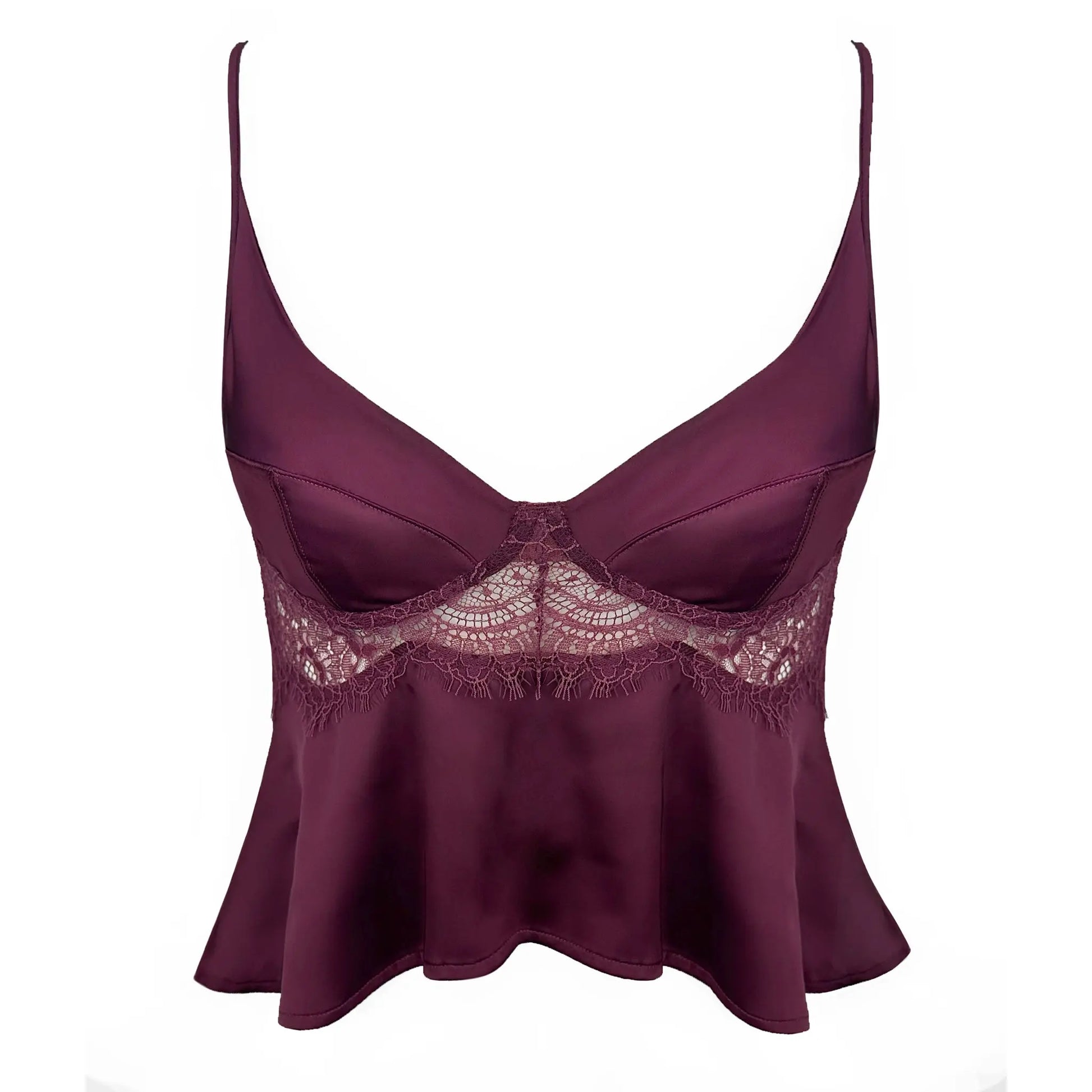 Moonstruck Camisole Velvet - Monique Morin Lingerie