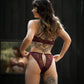 Rush Sweetheart Bra Velvet - Monique Morin Model 5'4" 34B wearing size S
