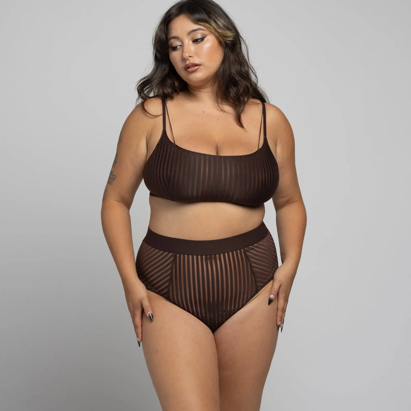 Vertigo Bralette Cocoa