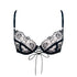 Whisper Wired Demi Bra Black - Monique Morin Lingerie