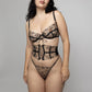 Whisper Waist Cincher Black - Monique Morin Lingerie
