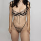 Whisper Thong Black - Monique Morin Lingerie