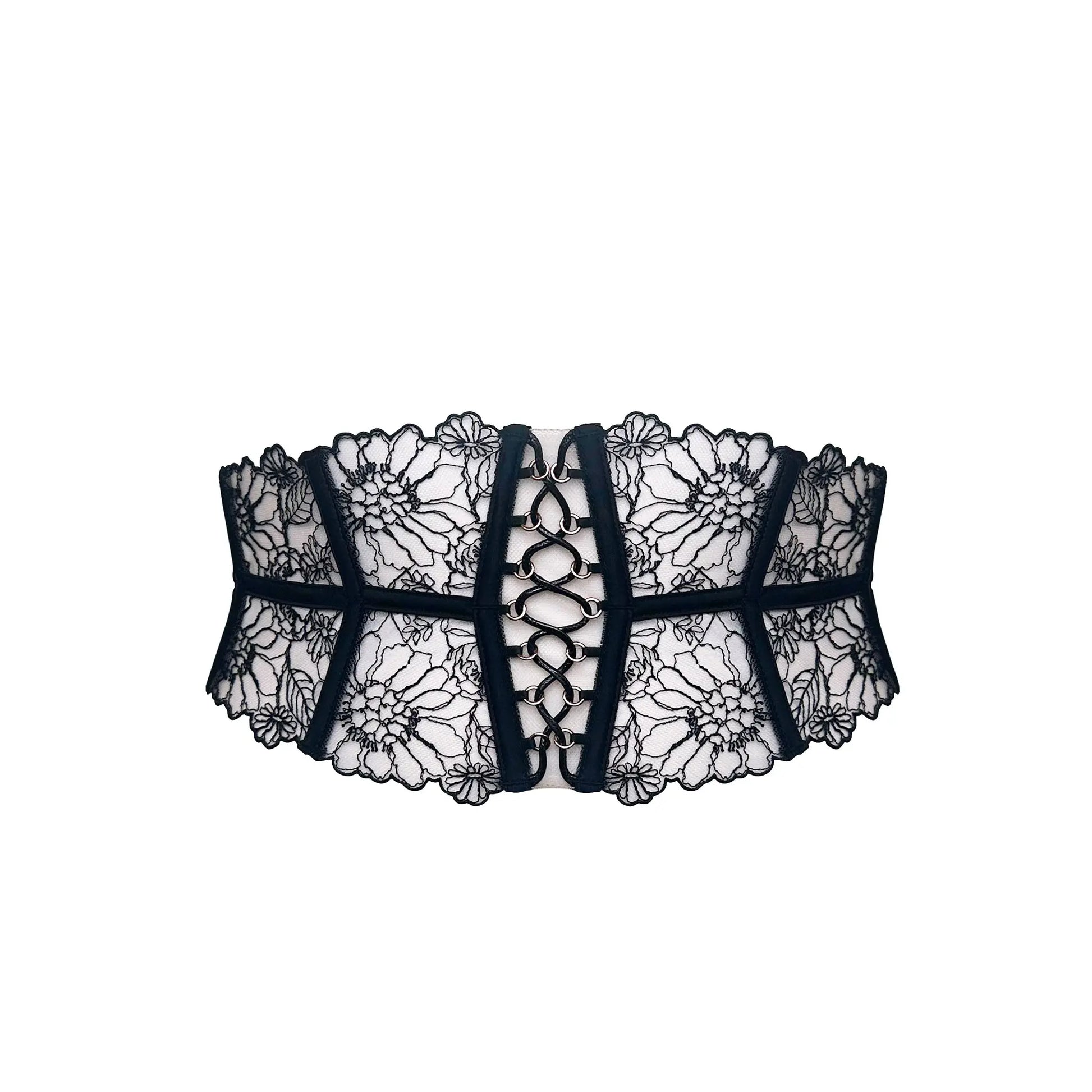 Whisper Waist Cincher Black - Monique Morin Lingerie