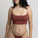 Product thumbnail Core Long Line Bralette Sugar