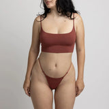 Product thumbnail Core Long Line Bralette Sugar