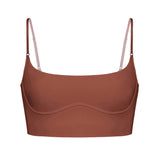 Product thumbnail Core Long Line Bralette Sugar