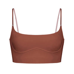 Core Long Line Bralette Sugar