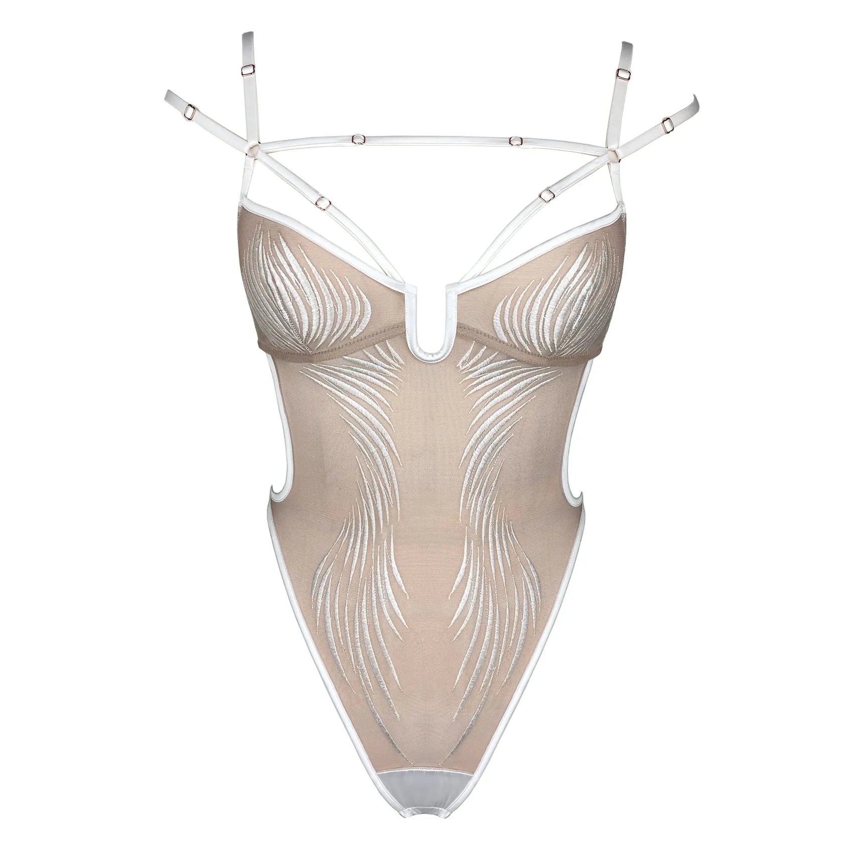 Ether Bodysuit Crystal Erin O'Hara x MM - Monique Morin Lingerie