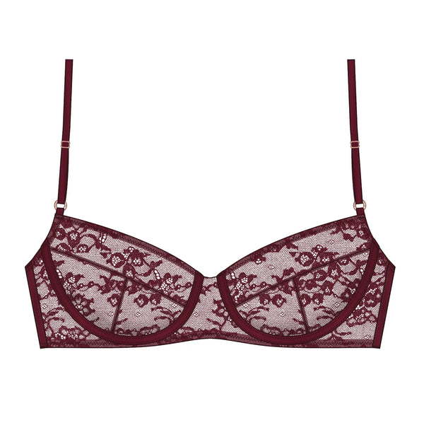 Moonstruck Balconette Bra Velvet