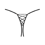 Product thumbnail Moonstruck Thong Ouvert Black