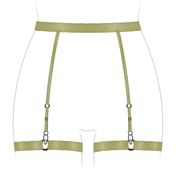 Moonstruck Garters Envy