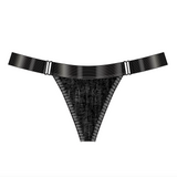 Product thumbnail Fade Banded Thong Black