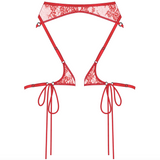 Product thumbnail Moonstruck Lace Harness Fire Red