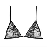 Product thumbnail Moonstruck Triangle Bralette Black