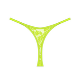 Product thumbnail Hologram Adjustable Thong Acid Green