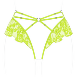 Product thumbnail Hologram Skirted Harness Acid Green