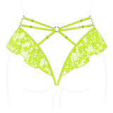 Product thumbnail Hologram Skirted Harness Acid Green