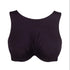 Black modal bra top with underwire and adjustable back closure