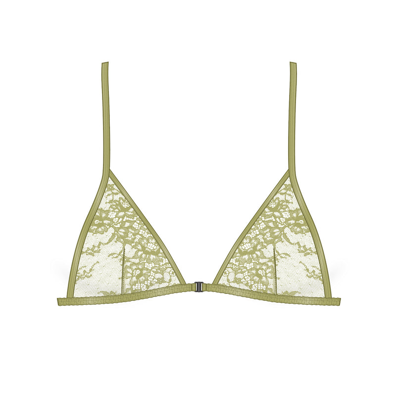 Moonstruck Triangle Bralette Envy