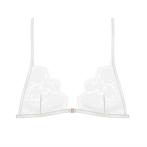 Frisson Triangle Bralette Crystal