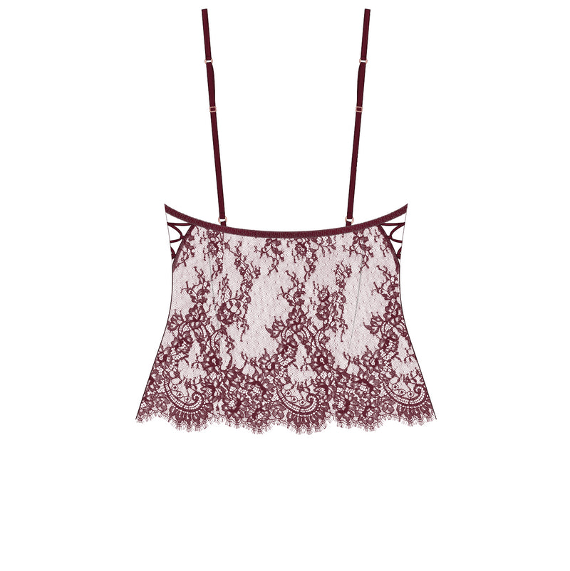 Moonstruck Lace Camisole Velvet