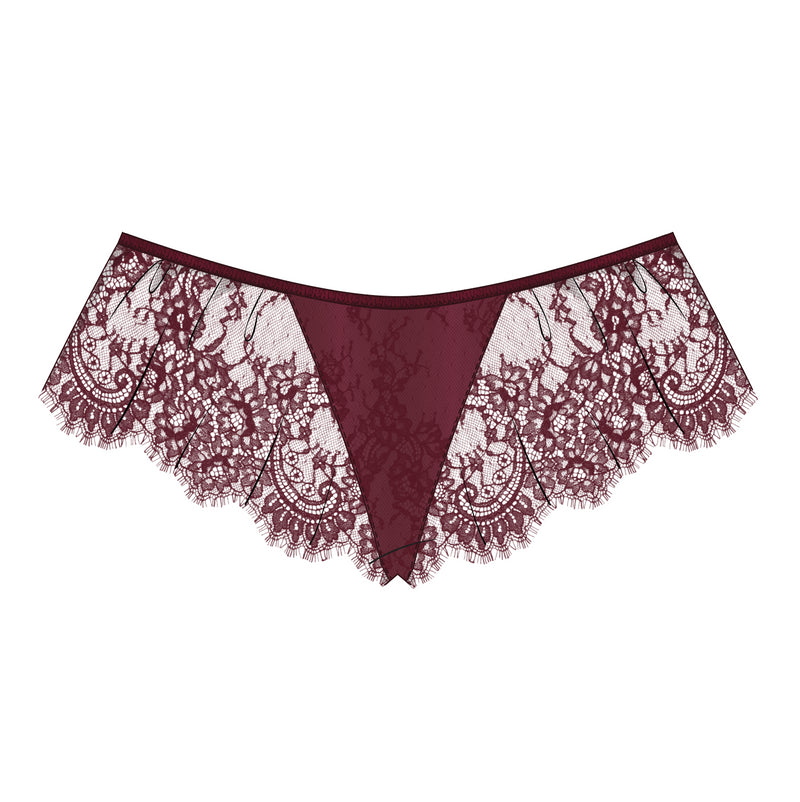 Moonstruck Lace Flutter Shorts Velvet