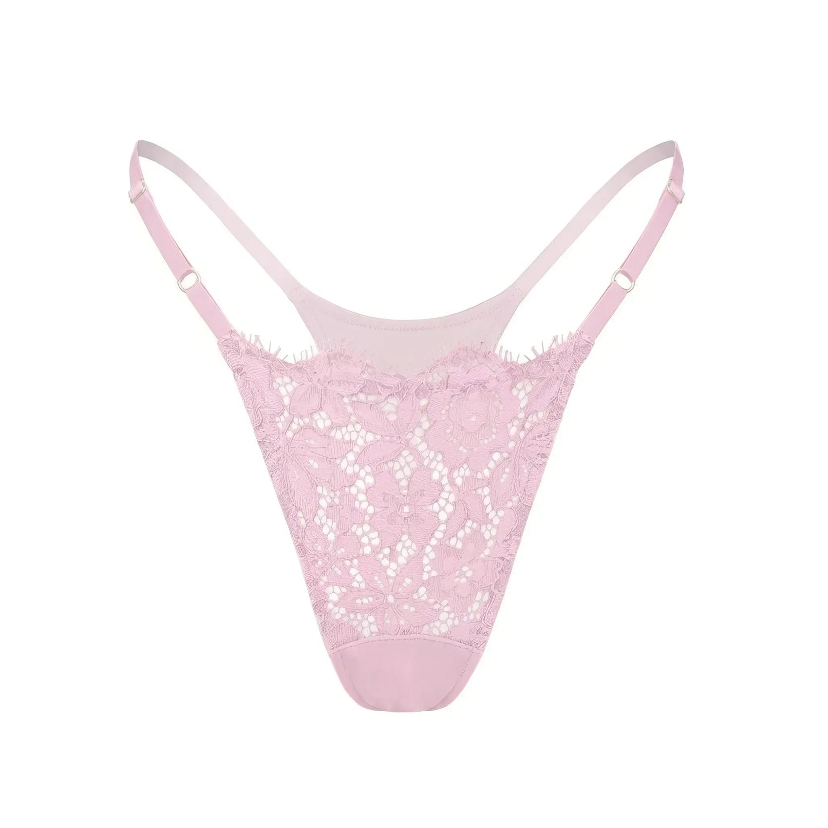 Frisson Micro-G Thong Rose - Monique Morin Lingerie