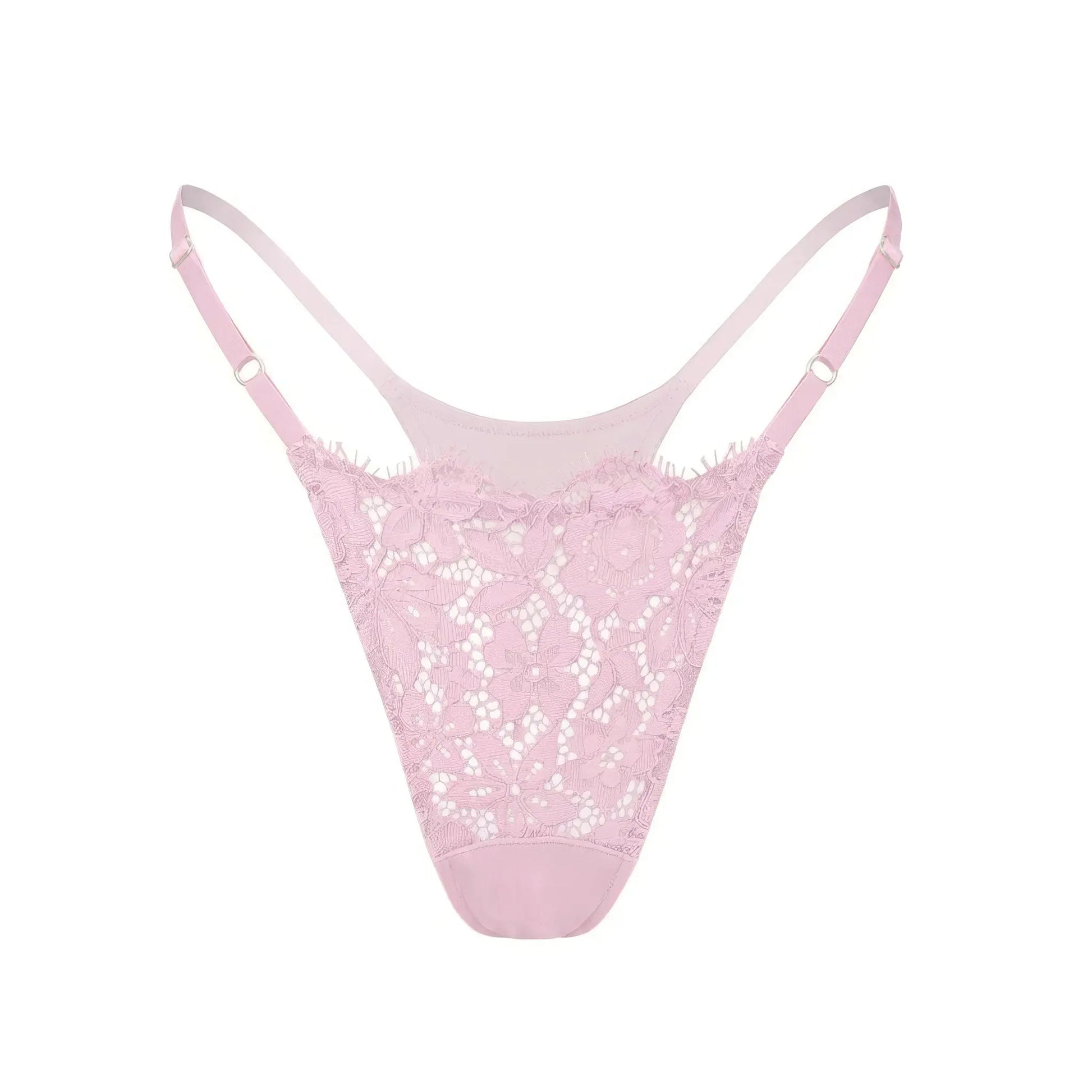 Frisson Micro-G Thong Rose - Monique Morin Lingerie