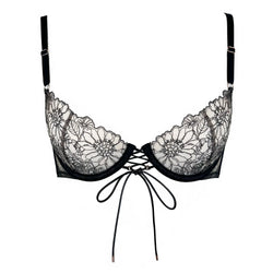 Whisper Wired Demi Bra Black +