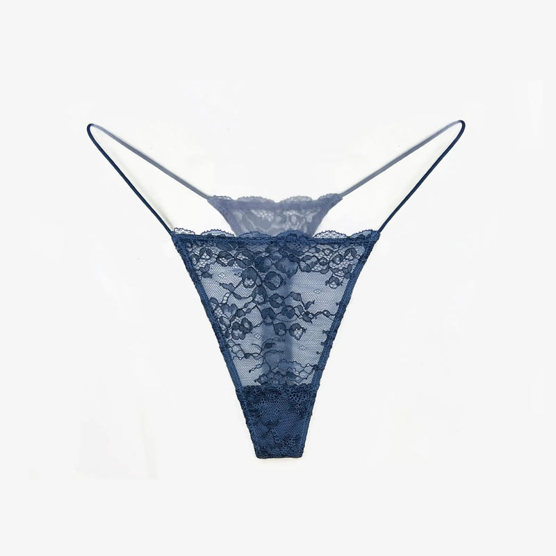 Wild Lace Micro-G Dark Denim Blue - Monique Morin