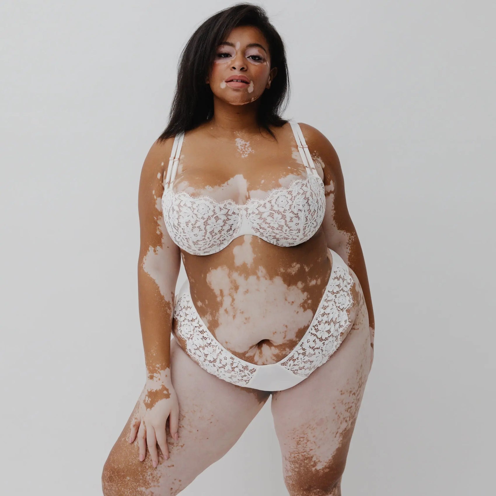 Monique Morin Model 5'8" wearing size 38DDD