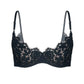 Frisson Scoop Demi Bra Black - Monique Morin Lingerie