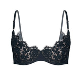 Product thumbnail Frisson Scoop Demi Bra Black - Monique Morin Lingerie