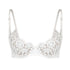 Frisson Scoop Demi Bra Crystal - Monique Morin Lingerie