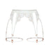 Frisson Lace Garters Crystal - Monique Morin Lingerie