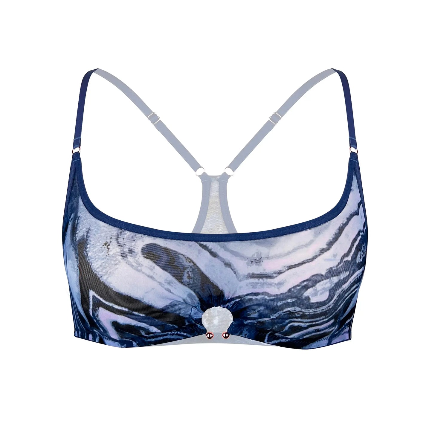 Storm Scoop Neck Bralette Pre-Order - Monique Morin Lingerie