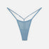 Vertigo Micro-G Thong Denim Blue Pre-Order - Monique Morin Lingerie