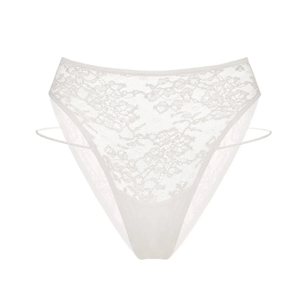 Wild Remix High Leg Panty Crystal - Monique Morin Lingerie