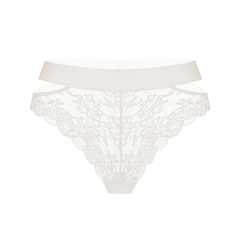 Wild Lace Cheeky Crystal - Monique Morin Lingerie