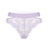 Wild Lace Cheeky Panty Lilac Hint - Monique Morin Lingerie