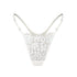 Frisson Micro-G Thong Crystal - Monique Morin Lingerie