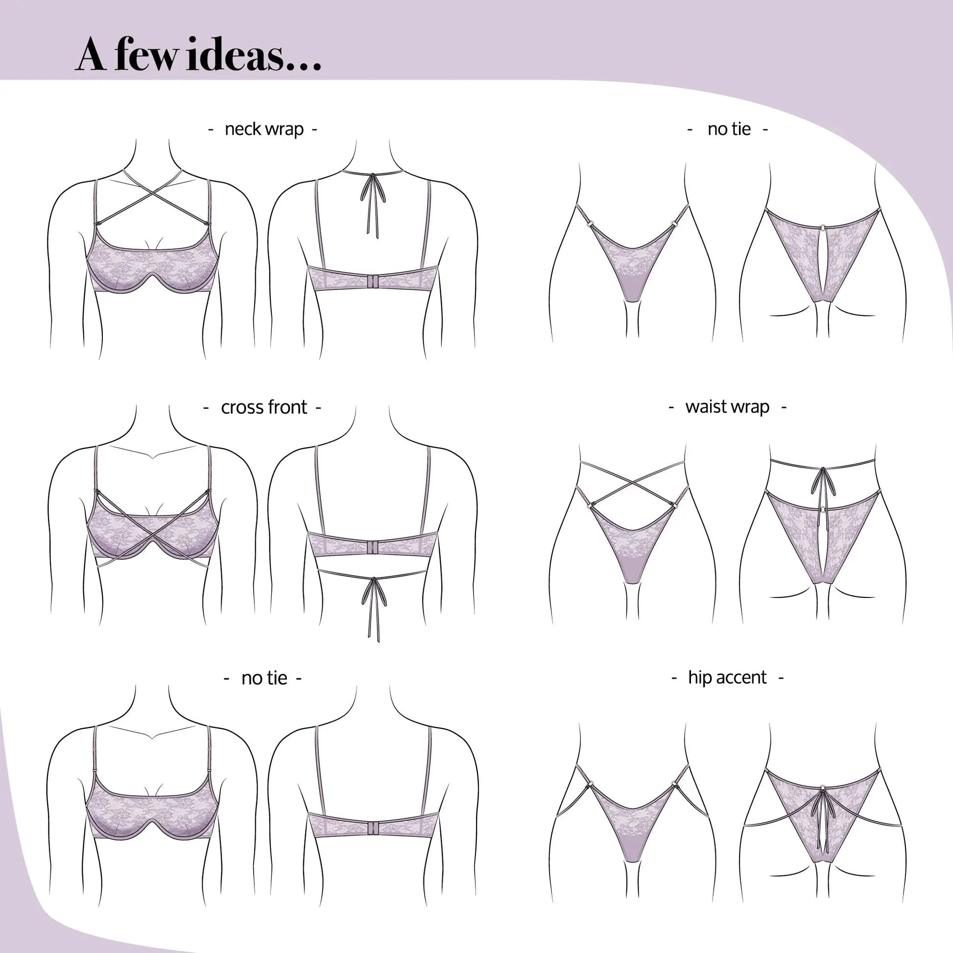 Rush Wired Bra Dark Denim Blue - Monique Morin Lingerie