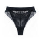 Wild Lace Hi Leg Black - Monique Morin Lingerie